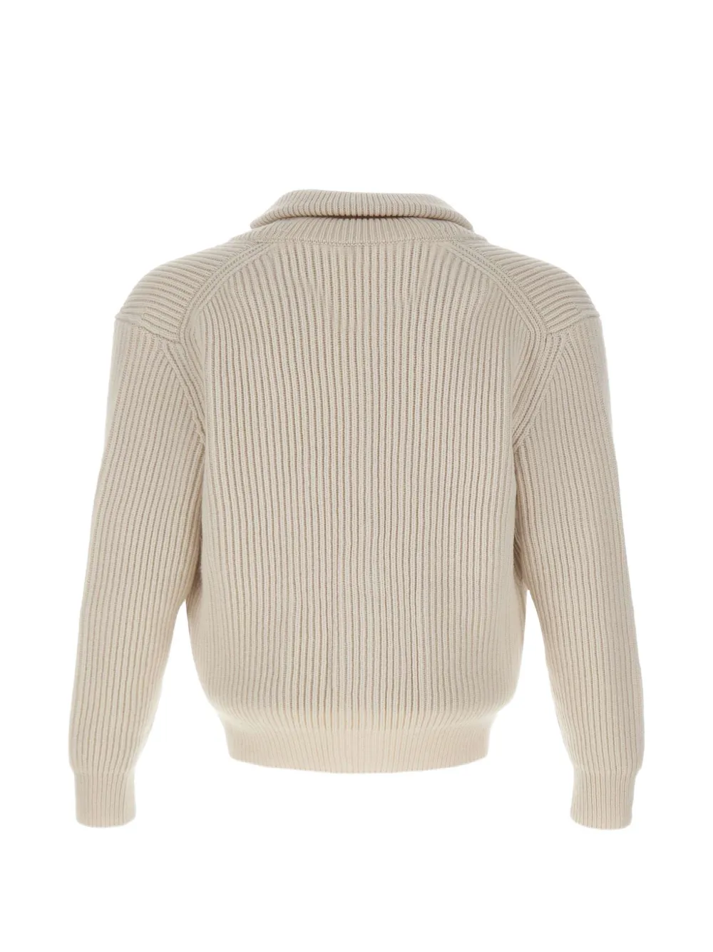 Eleventy Vest met sjaalkraag Beige