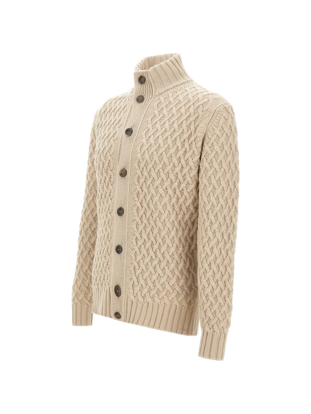 Filippo De Laurentiis Button-up vest Beige