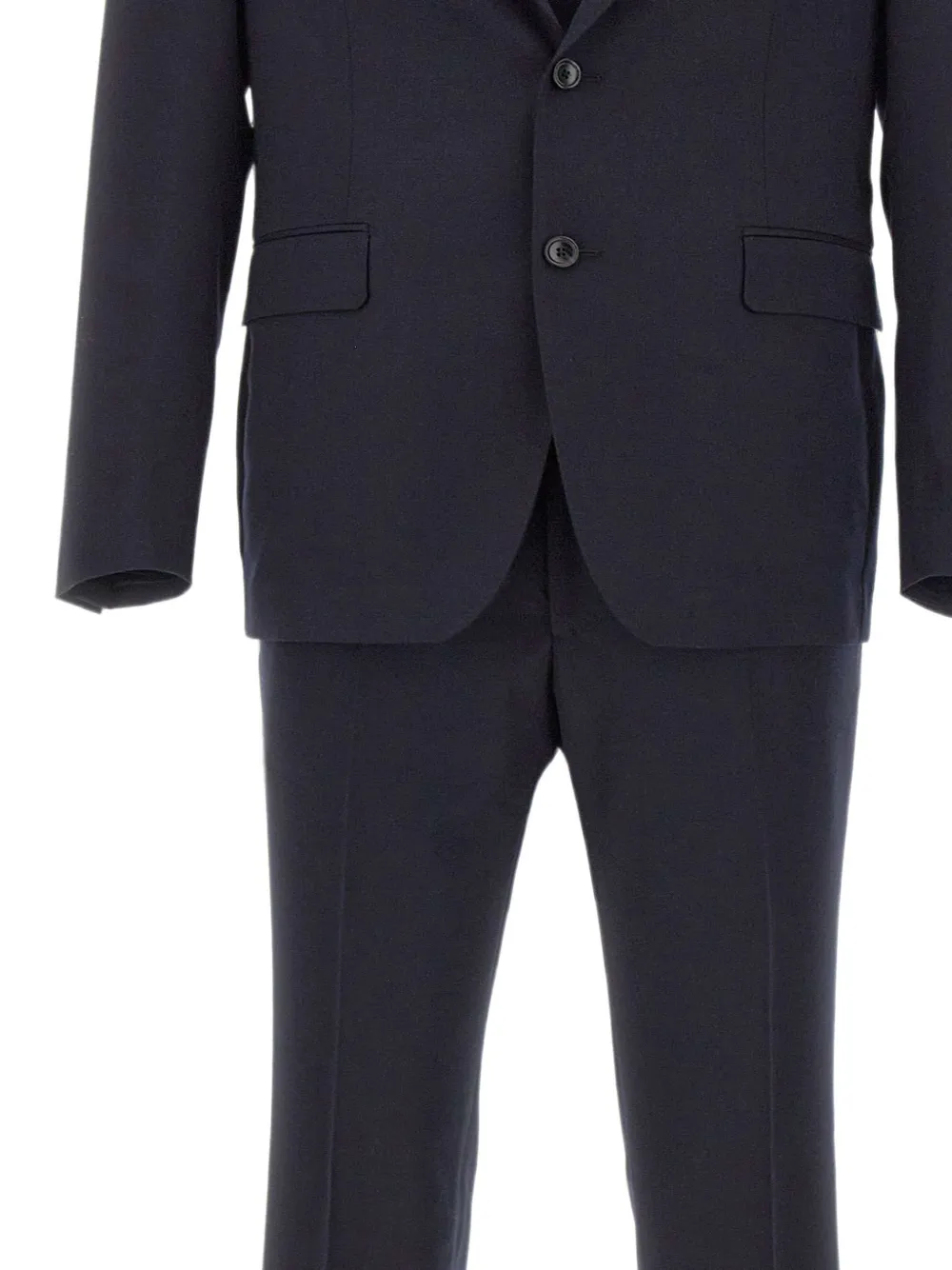 Tagliatore single-breasted slim-fit suit Blauw