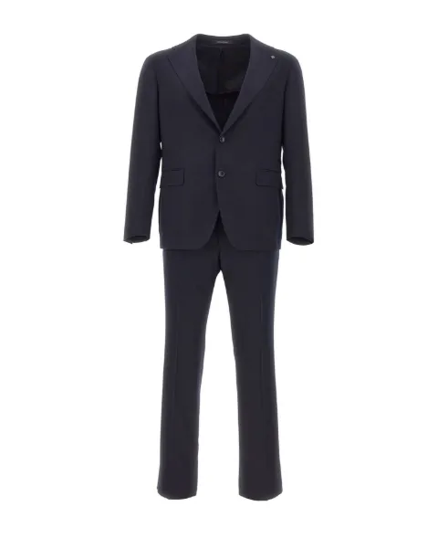 Tagliatore single-breasted slim-fit suit