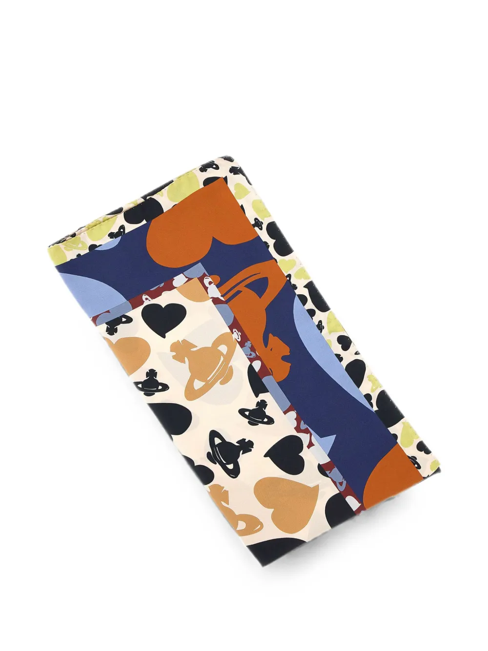 Vivienne Westwood Hearts and Orbs scarf - Toni neutri