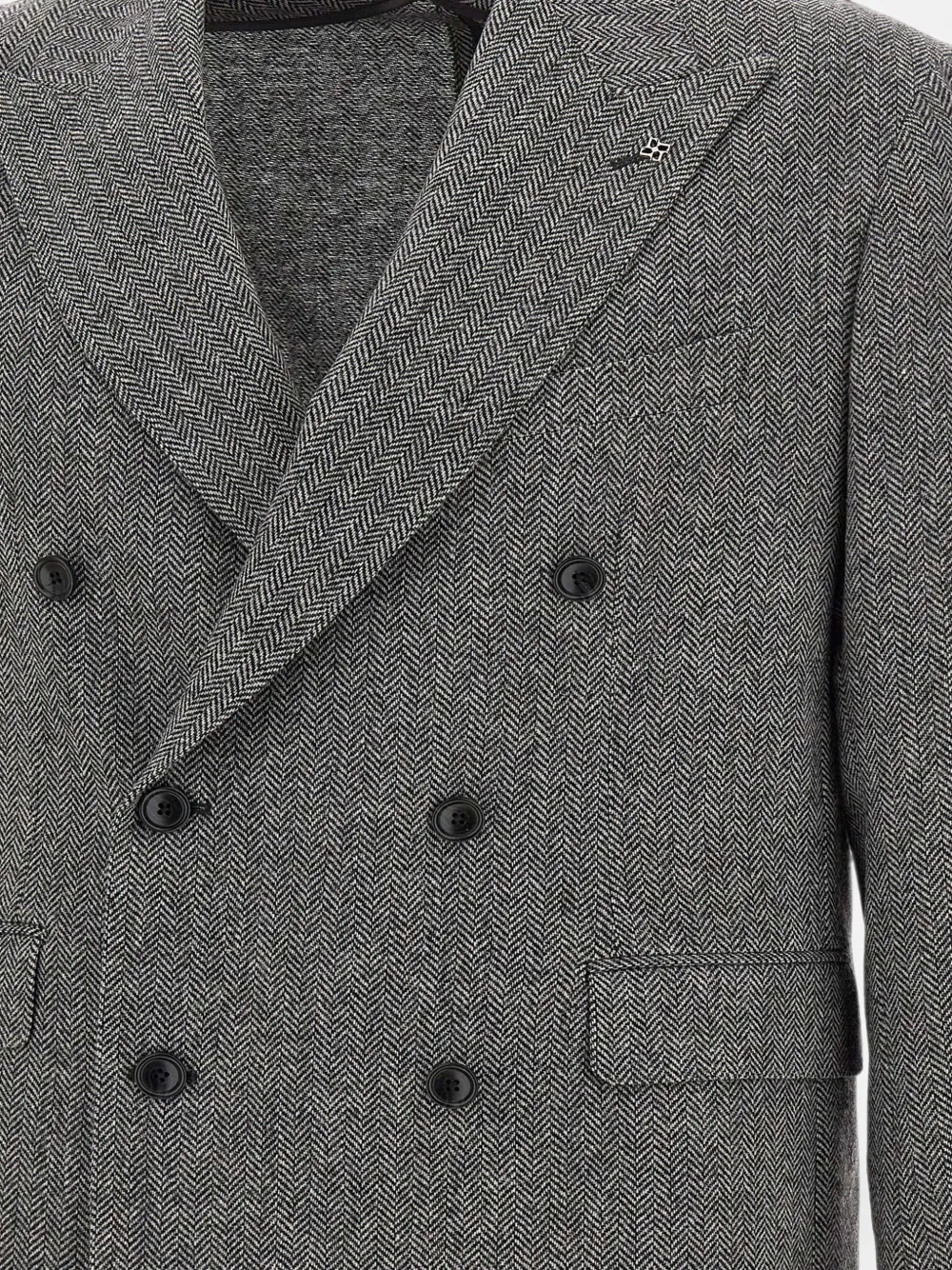 Tagliatore Blazer met dubbele rij knopen Grijs