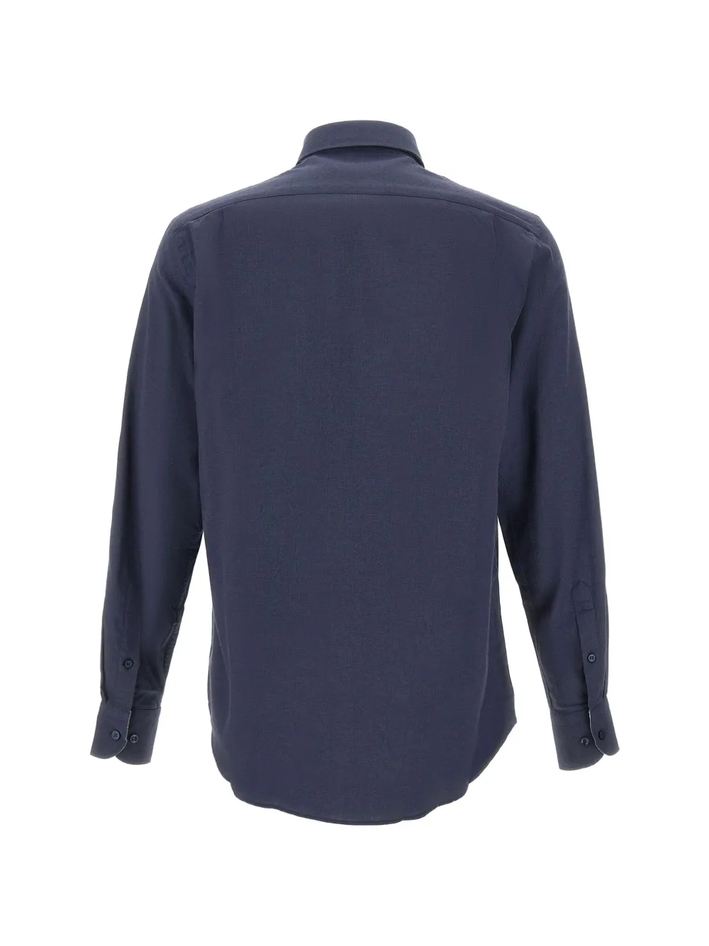 Paul & Shark check-patterned insert chest-pocket shirt Blauw
