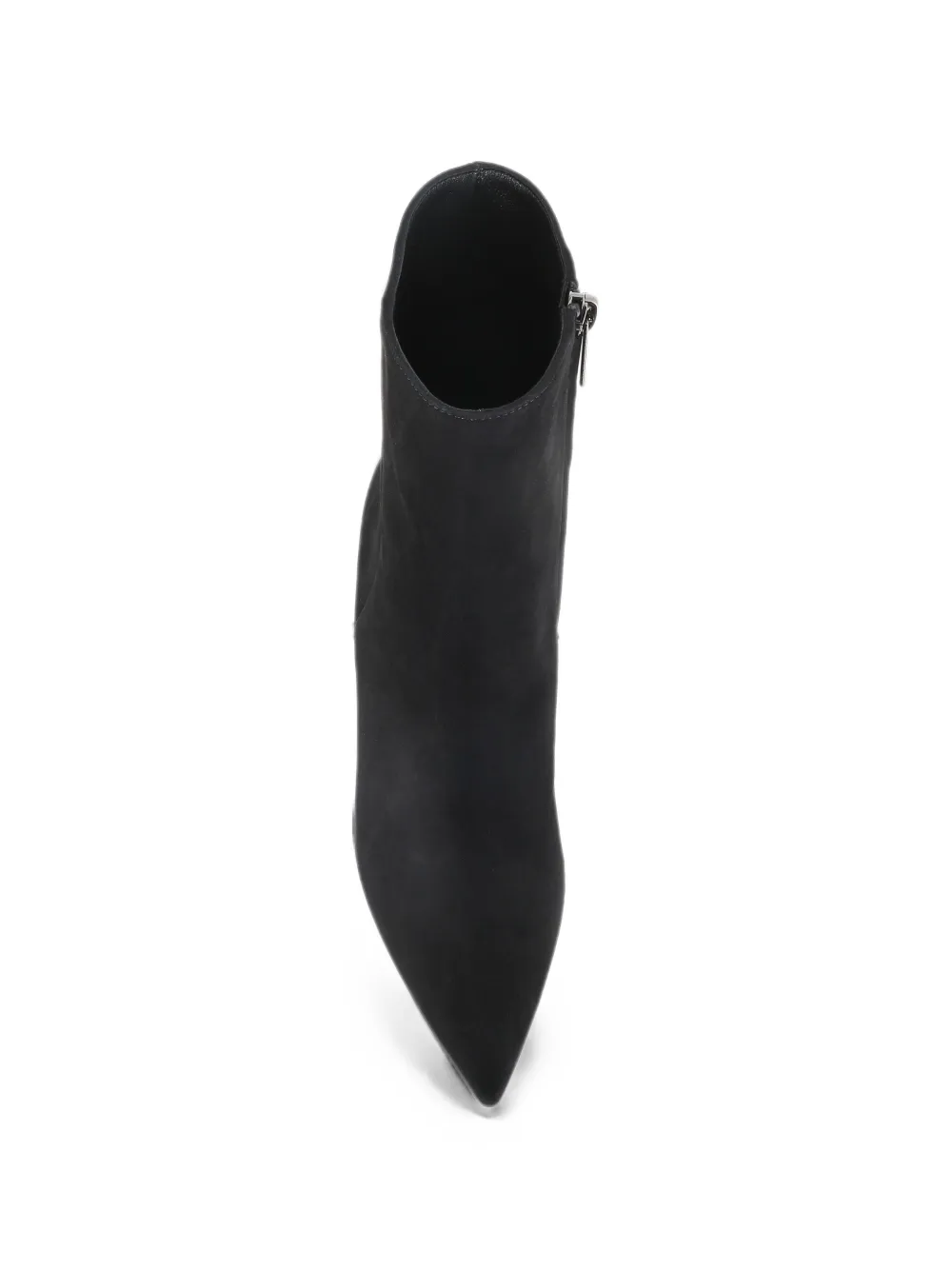 Sergio Levantesi pointed-toe suede boots Zwart