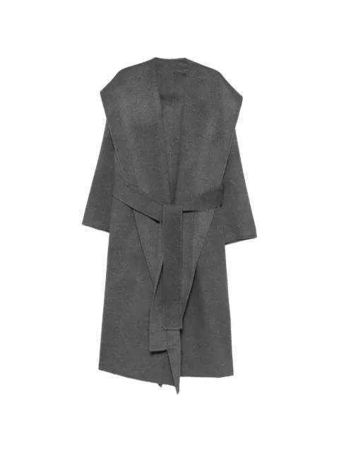 TOTEME hooded belted coat