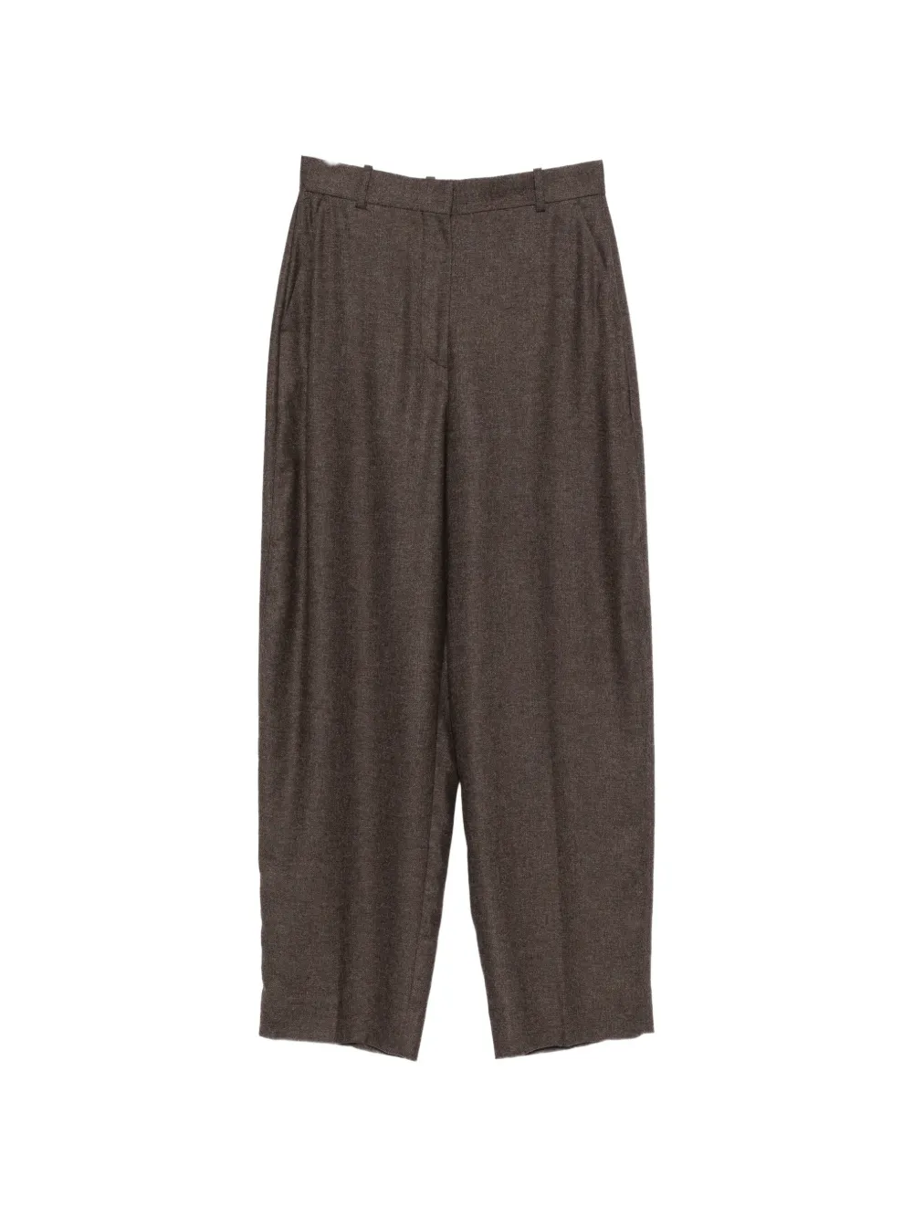 TOTEME high-waisted wide-leg trousers