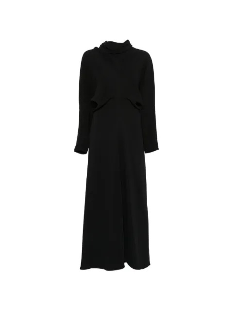 TOTEME slouch-waist scarf maxi dress