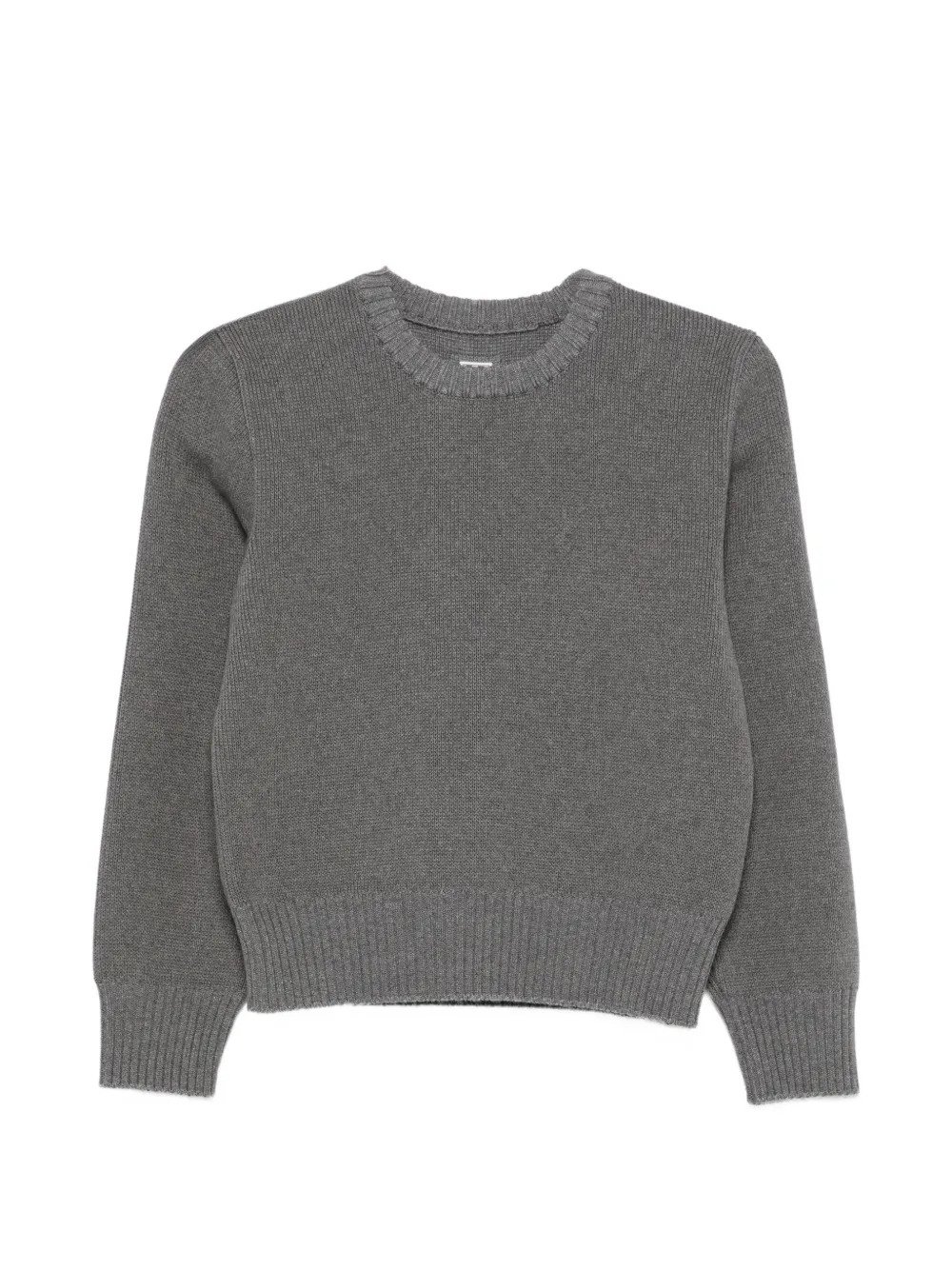 TOTEME cropped knit sweater - Grigio