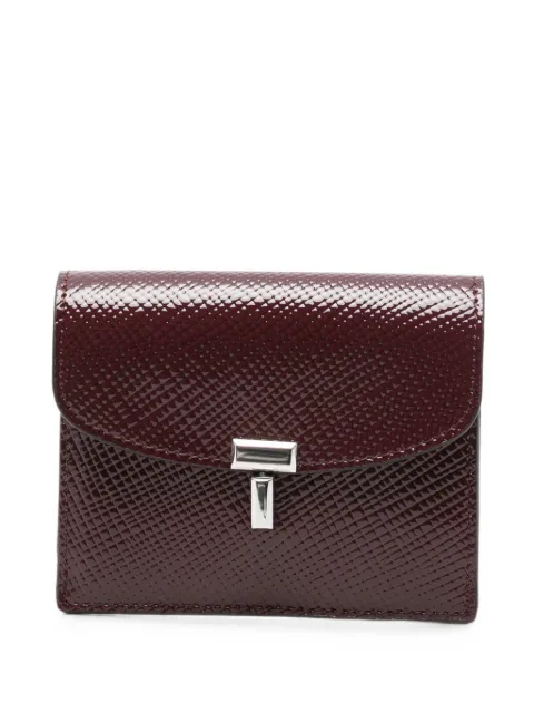 TOTEME T-Lock patent leather cardholder