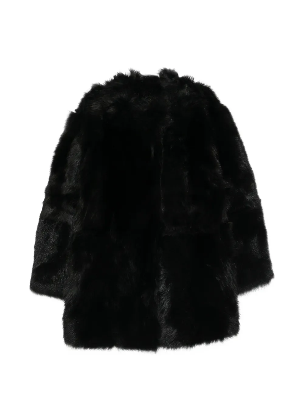 TOTEME Lammy coat Zwart