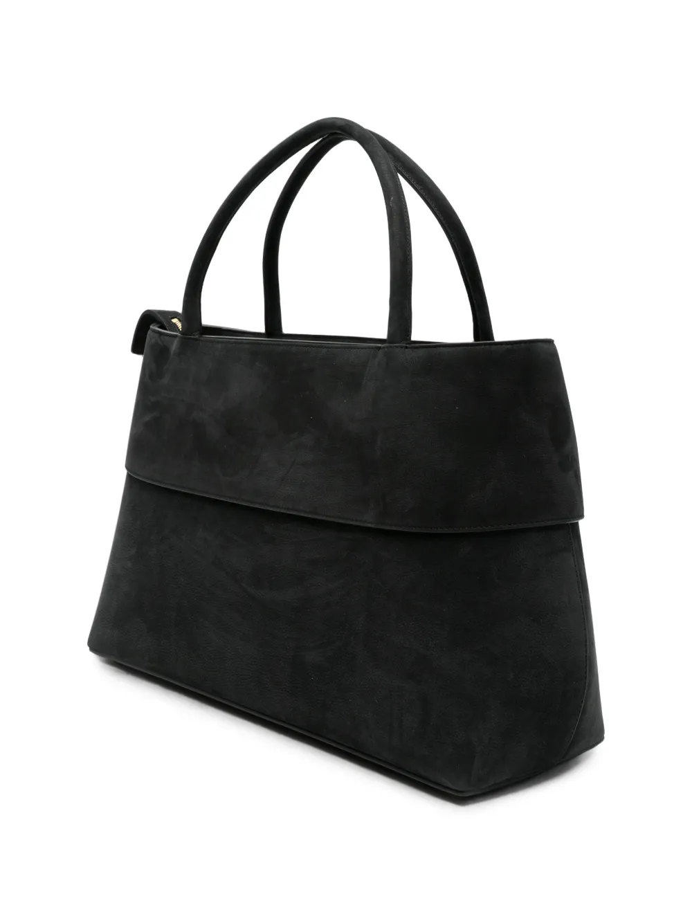 TOTEME Mercer nubuck shopper Zwart