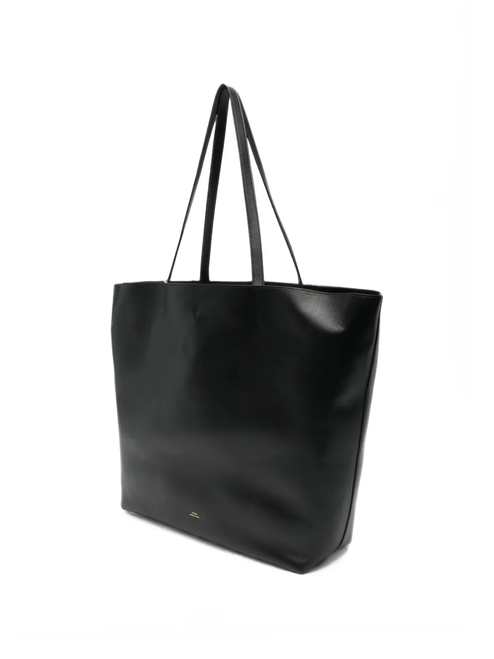 TOTEME Roam goat hair tote bag Zwart