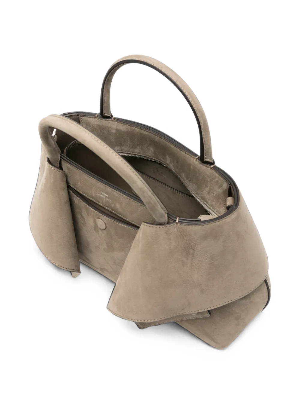 TOTEME Kleine Mercer nubuck shopper Grijs