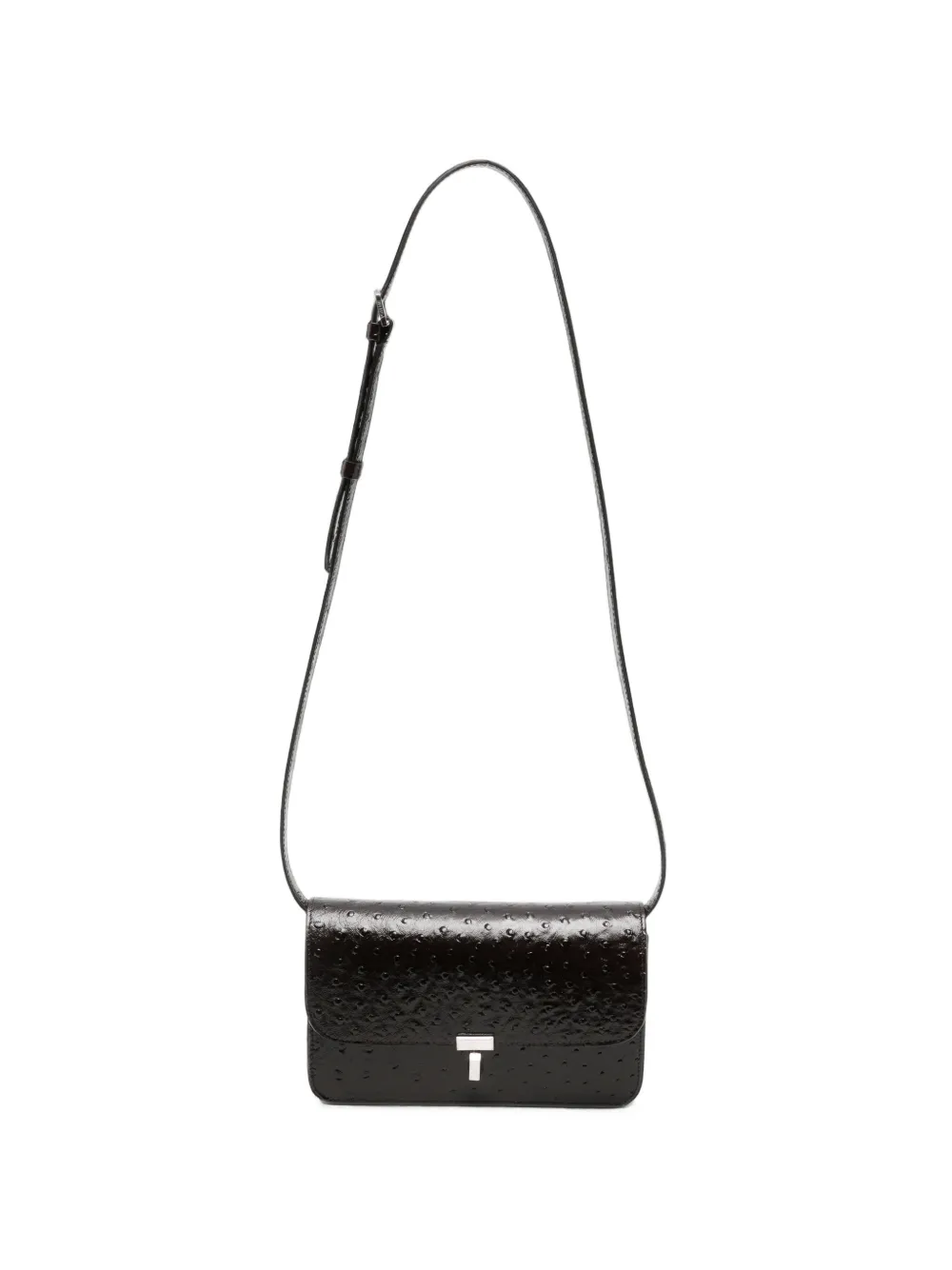 TOTEME Borsa a tracolla T-Lock goffrata - Rosso