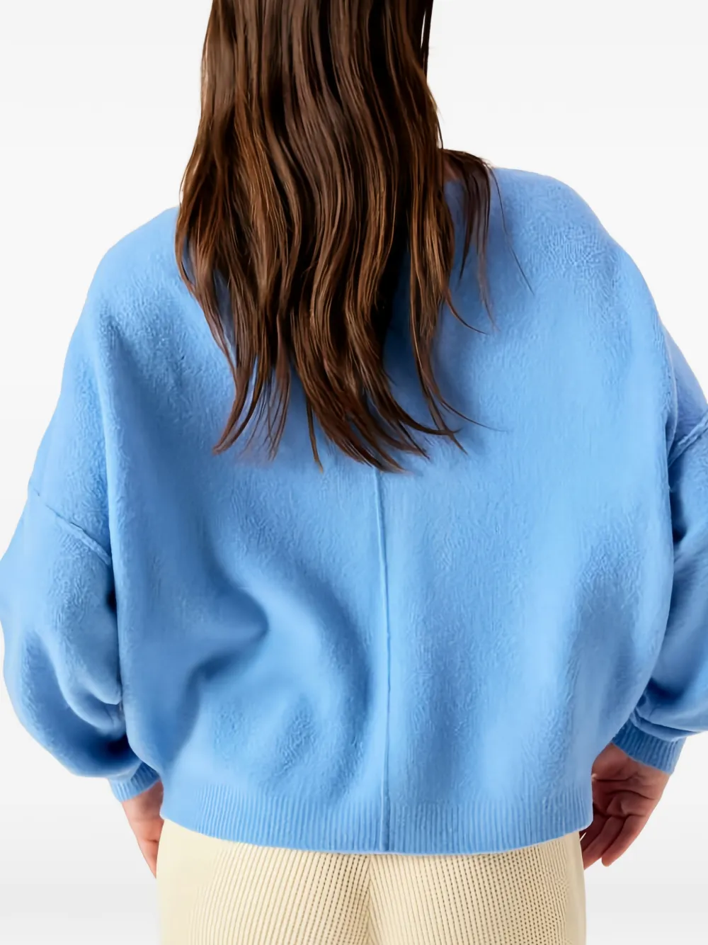 American Vintage Damsville boat-neck sweater Blauw
