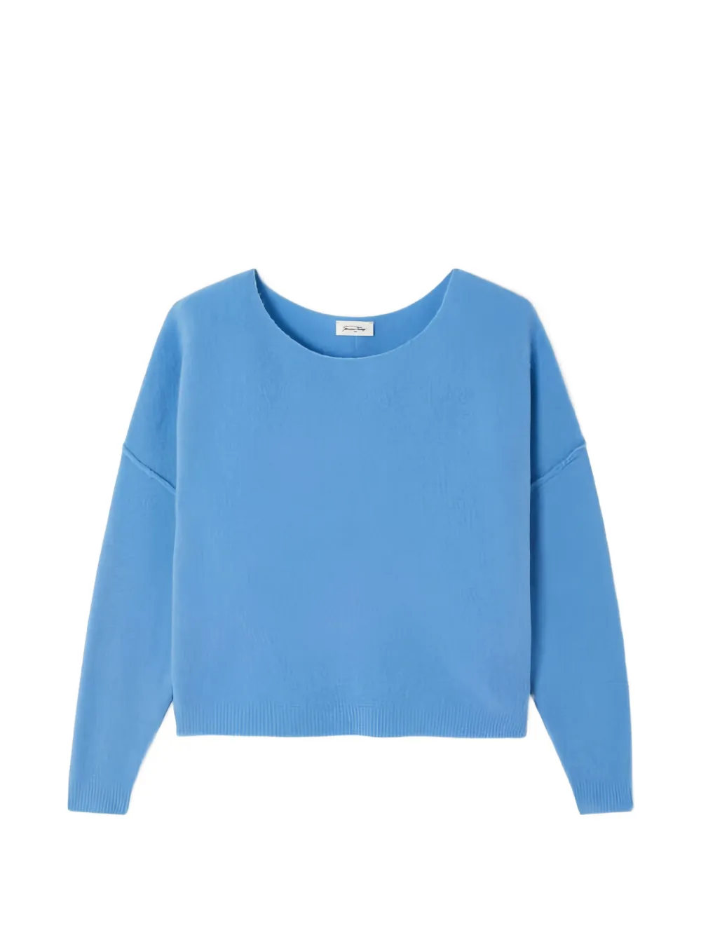 American Vintage Damsville boat-neck sweater Blauw