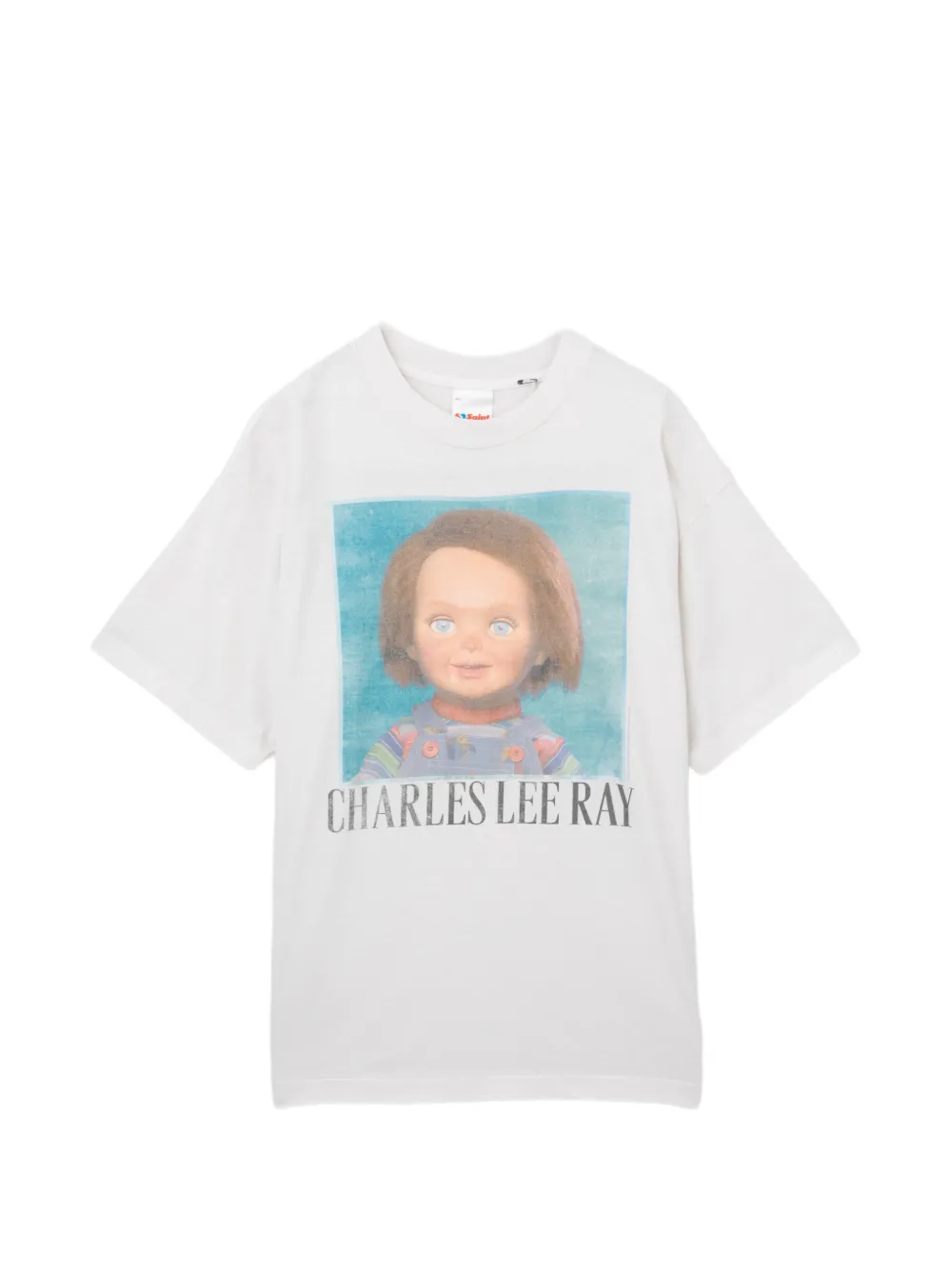 SAINT MXXXXXX T-Shirt mit grafischem Print - Weiß