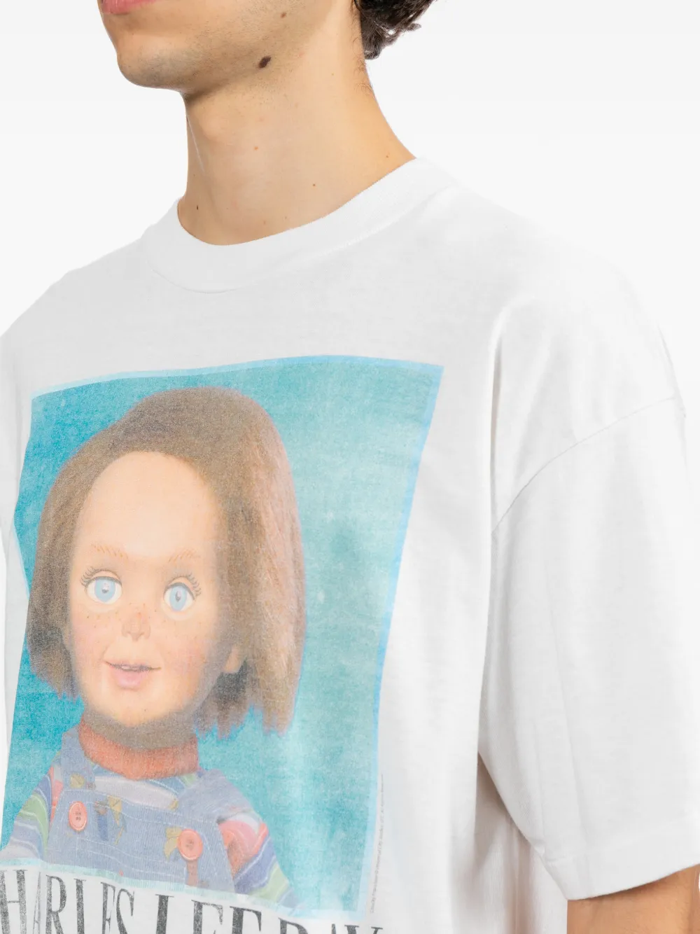 SAINT MXXXXXX T-shirt met grafische print Wit
