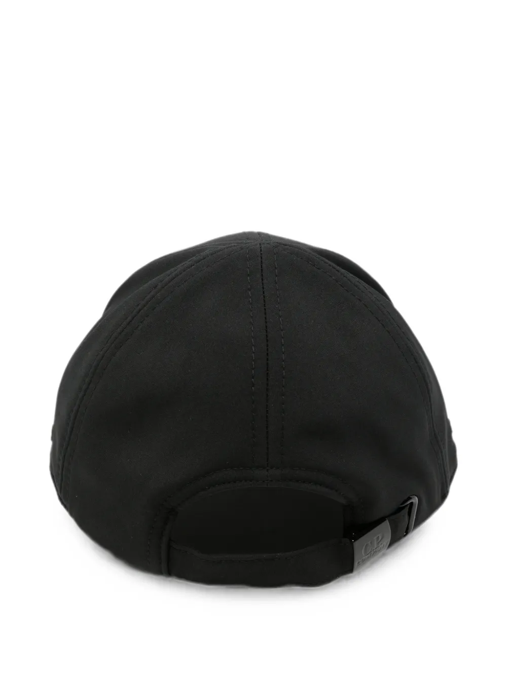 C.P. Company Kids Honkbalpet met geborduurd logo Zwart