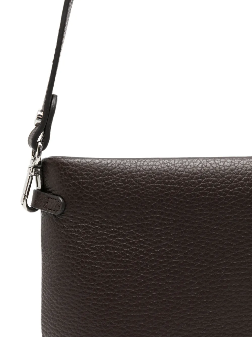 GIANNI CHIARINI Hermy leren schoudertas Bruin