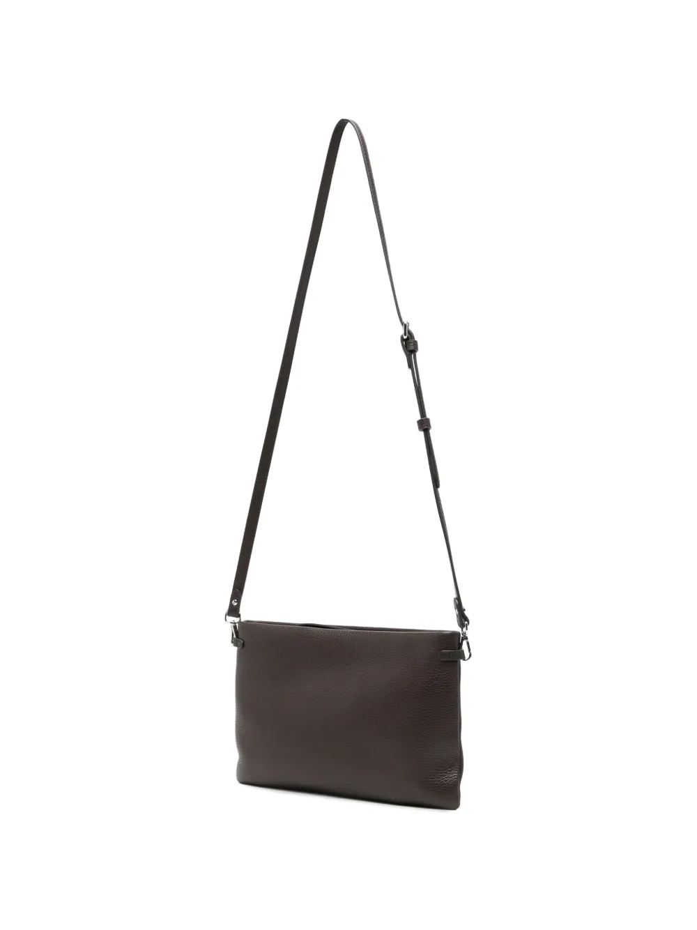 GIANNI CHIARINI Hermy leren schoudertas Bruin