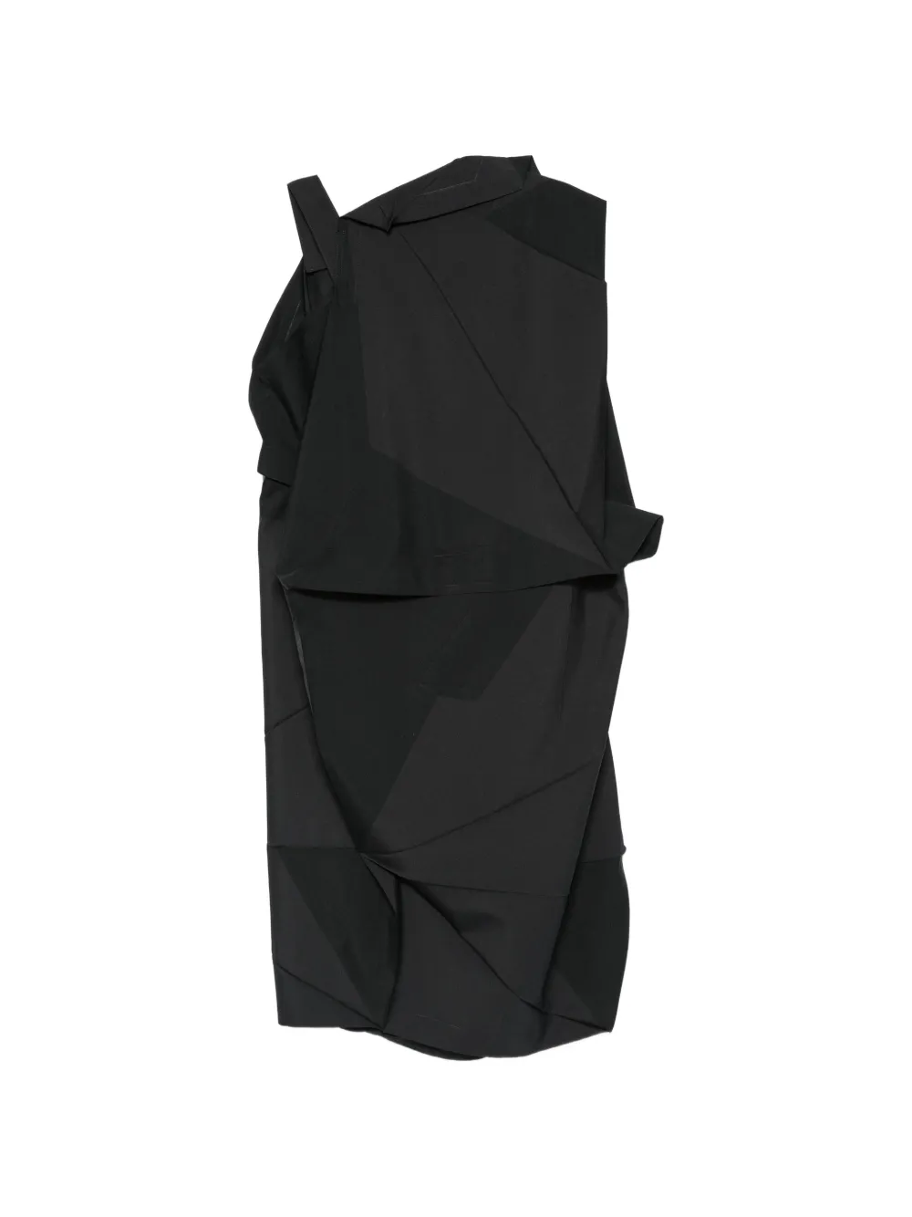 132 5. Issey Miyake Abito midi plissettato - Nero