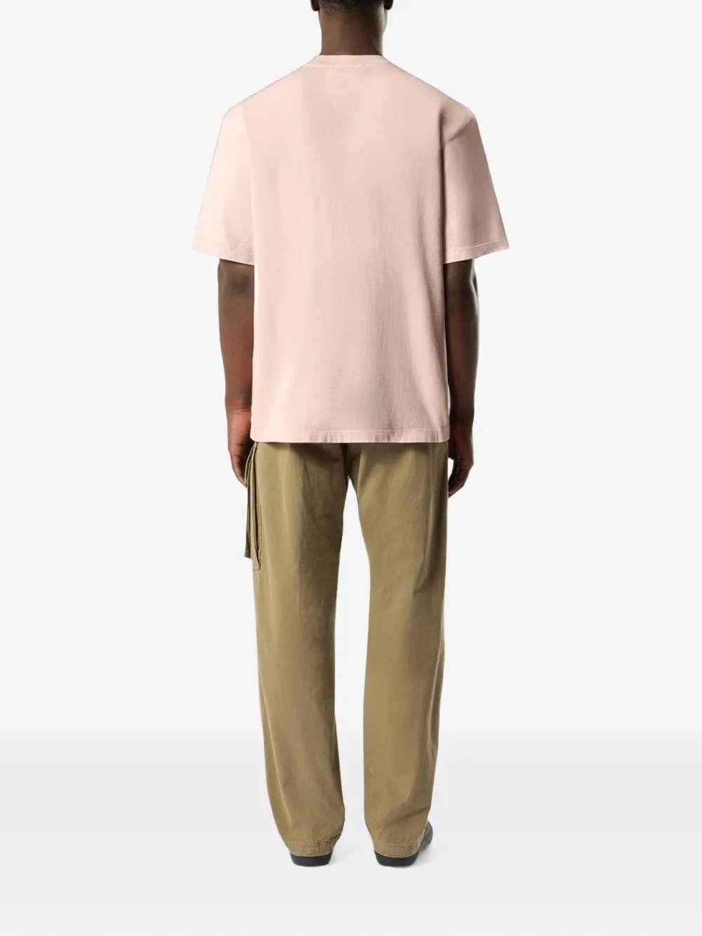 Stone Island 2100028 Organic Cotton Jersey T-shirt in Pink, view 2