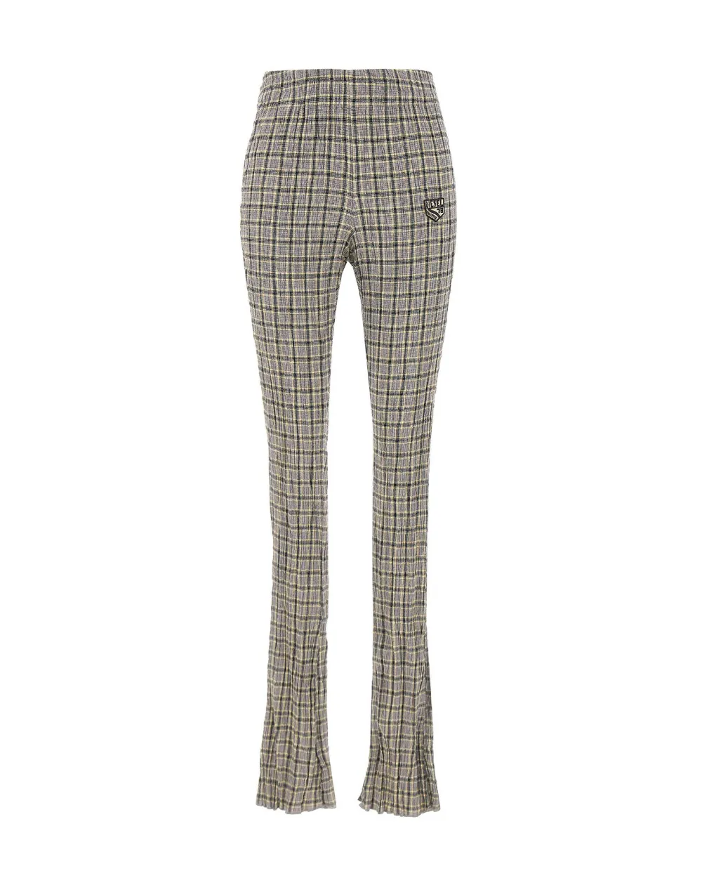 Diesel V-icky check trousers - Grigio