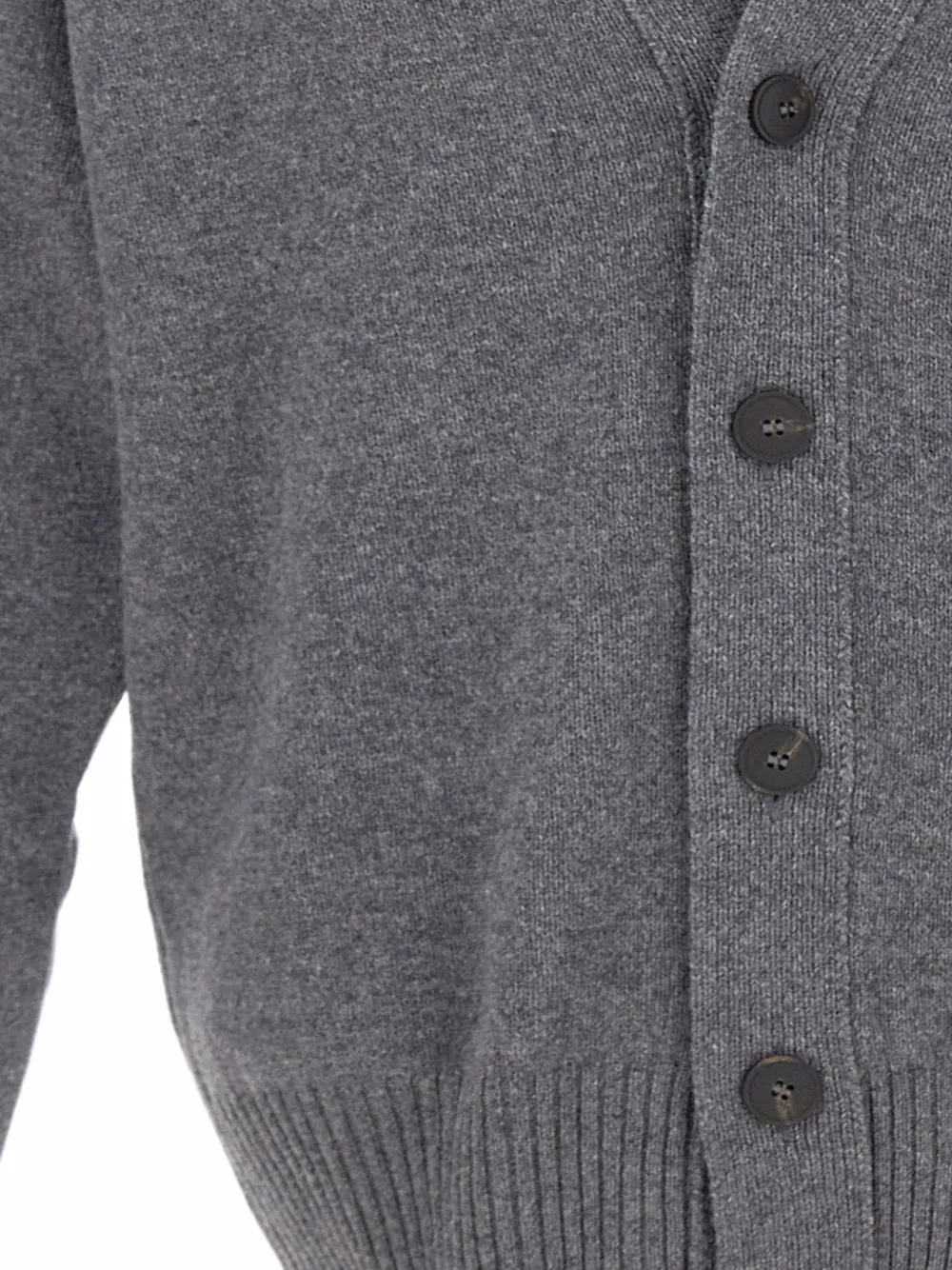 Gran Sasso Vest met V-hals Grijs