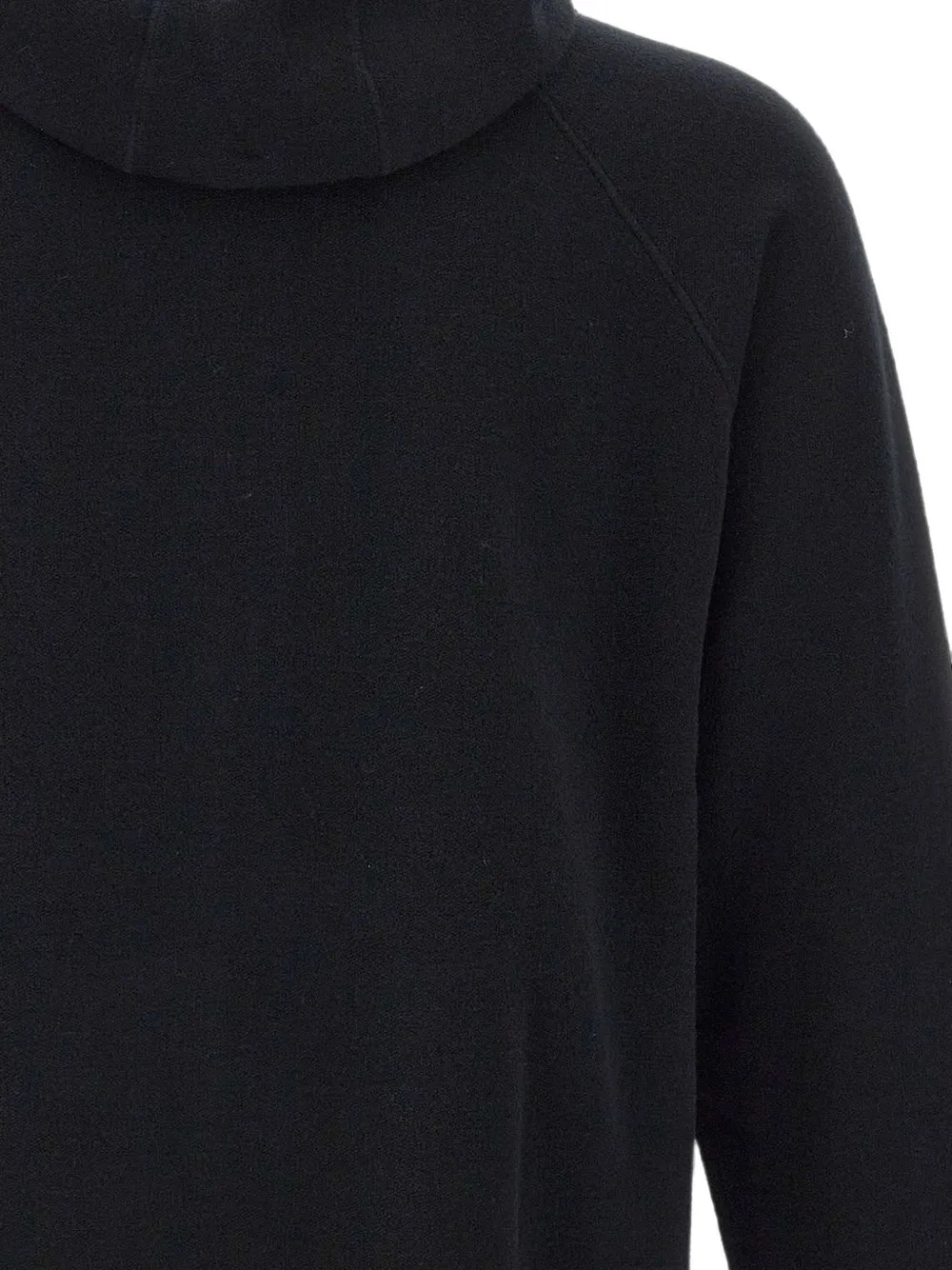 Stone Island Hoodie met rits Zwart