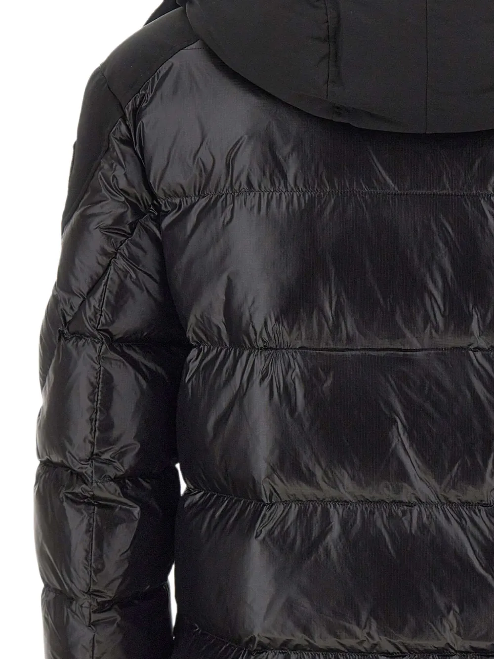 Blauer Kiernan donsjack met capuchon Zwart