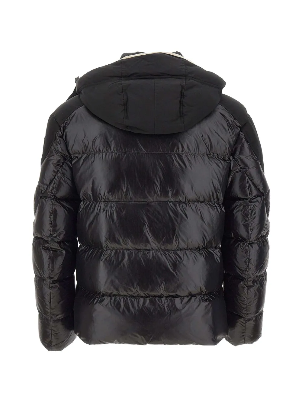Blauer Kiernan donsjack met capuchon Zwart