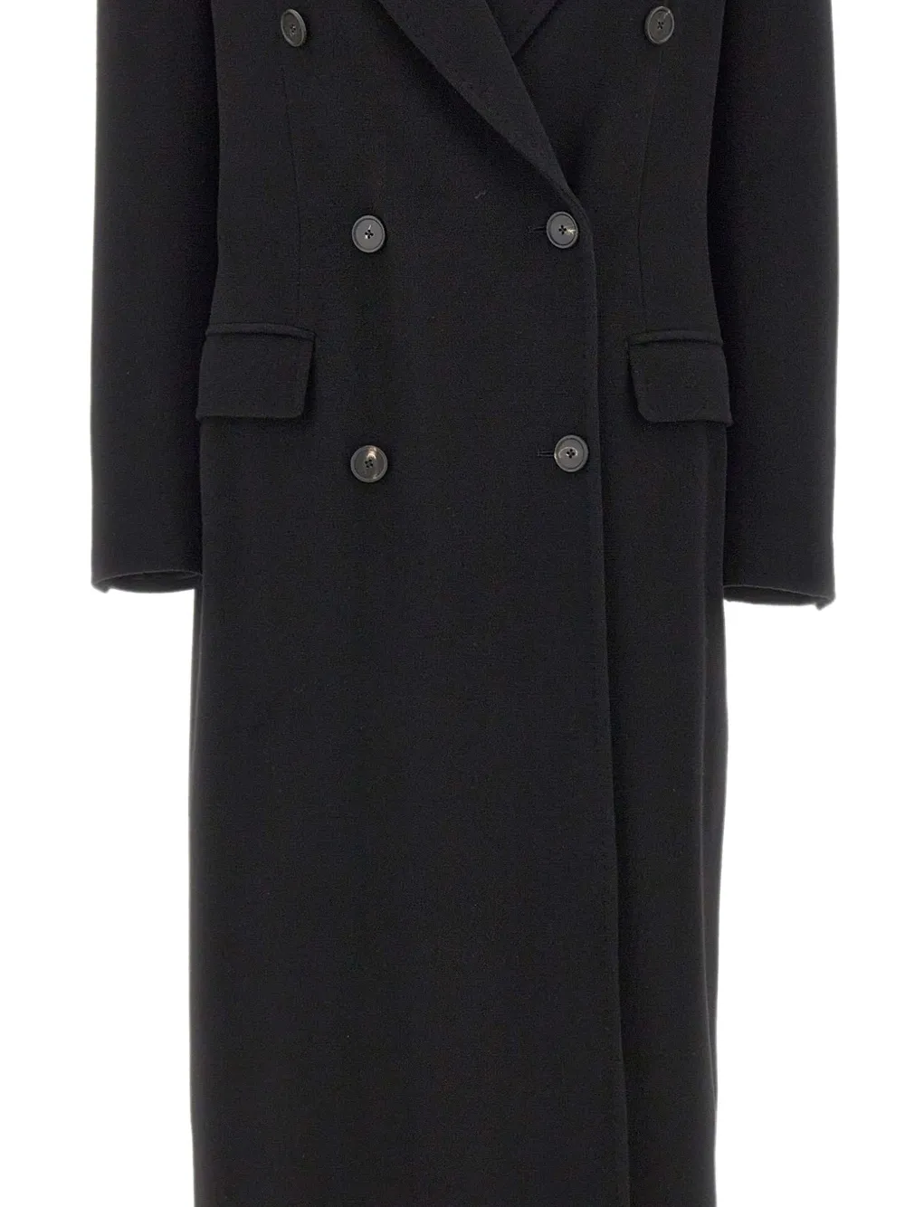 Tagliatore Caitlyn double-breasted coat Zwart