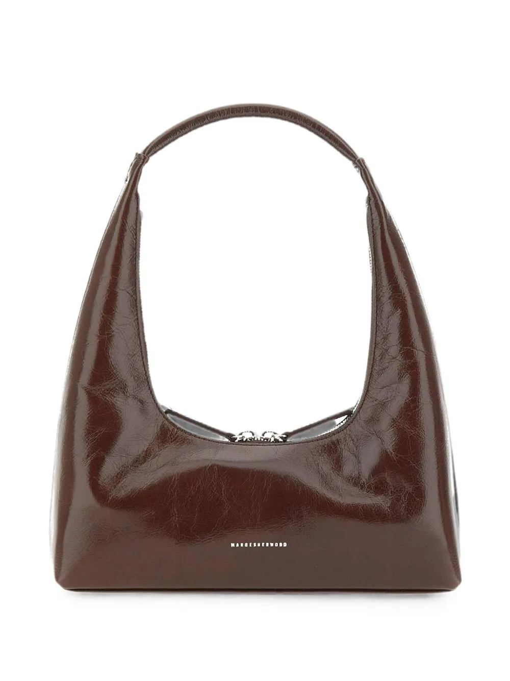 Marge Sherwood crinkled-leather shoulder bag
