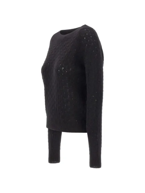 Gran Sasso openwork-knit sweater