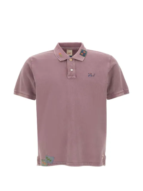 BOB embroidered appliqué polo shirt