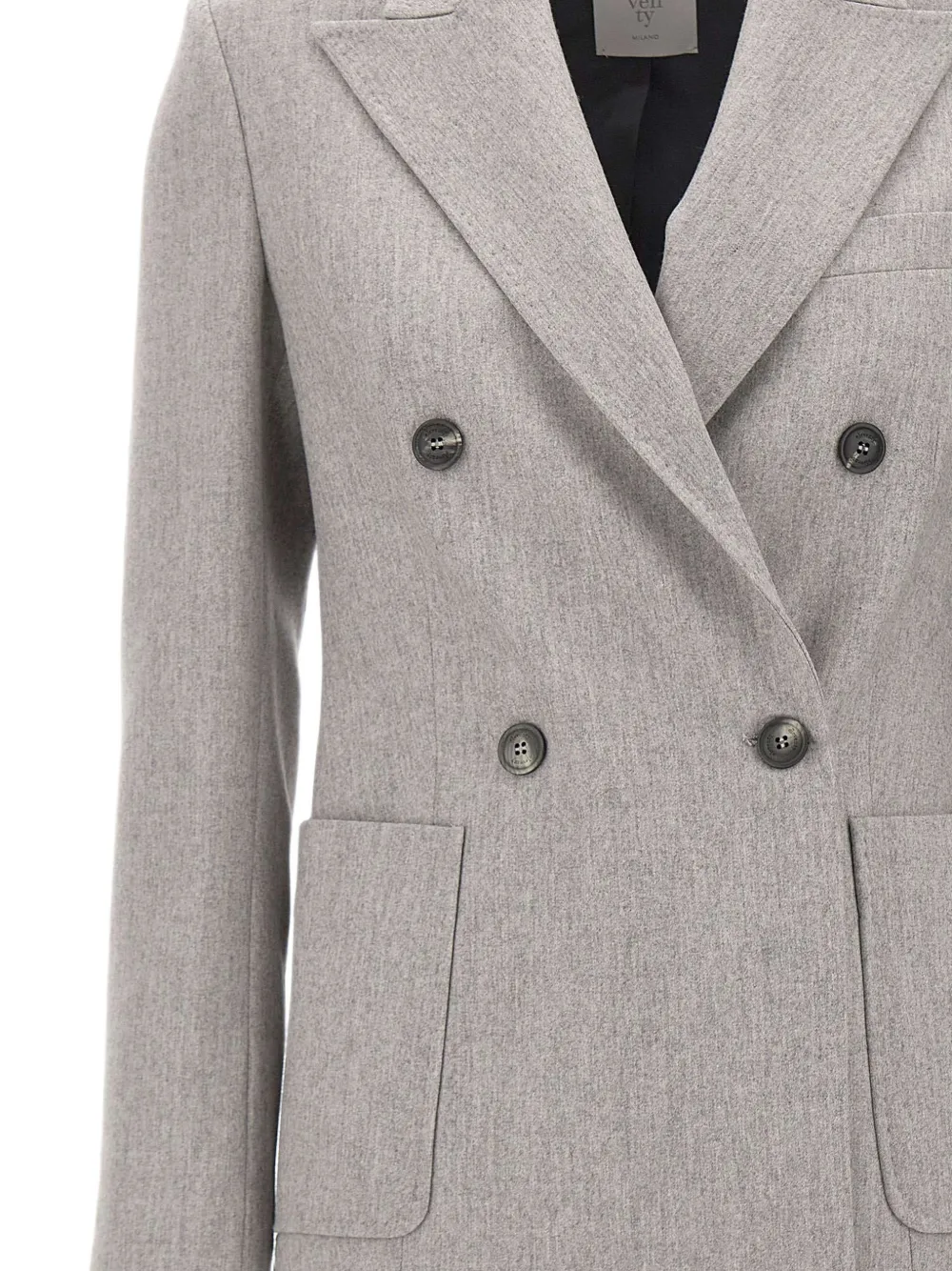Eleventy Blazer met dubbele rij knopen Grijs