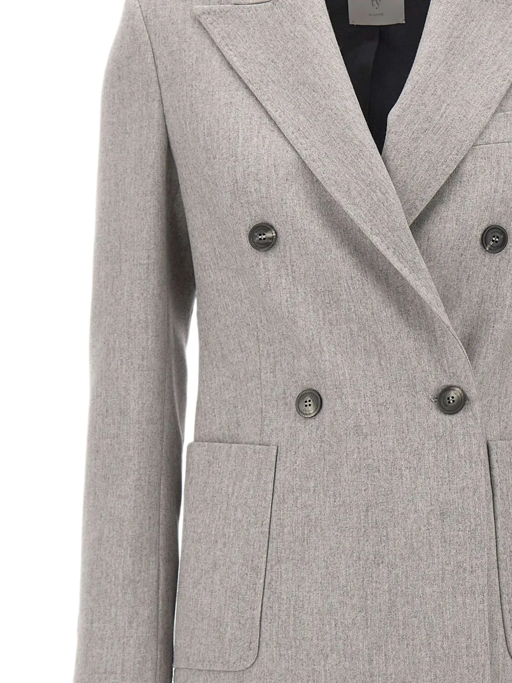 Eleventy Blazer met dubbele rij knopen Grijs