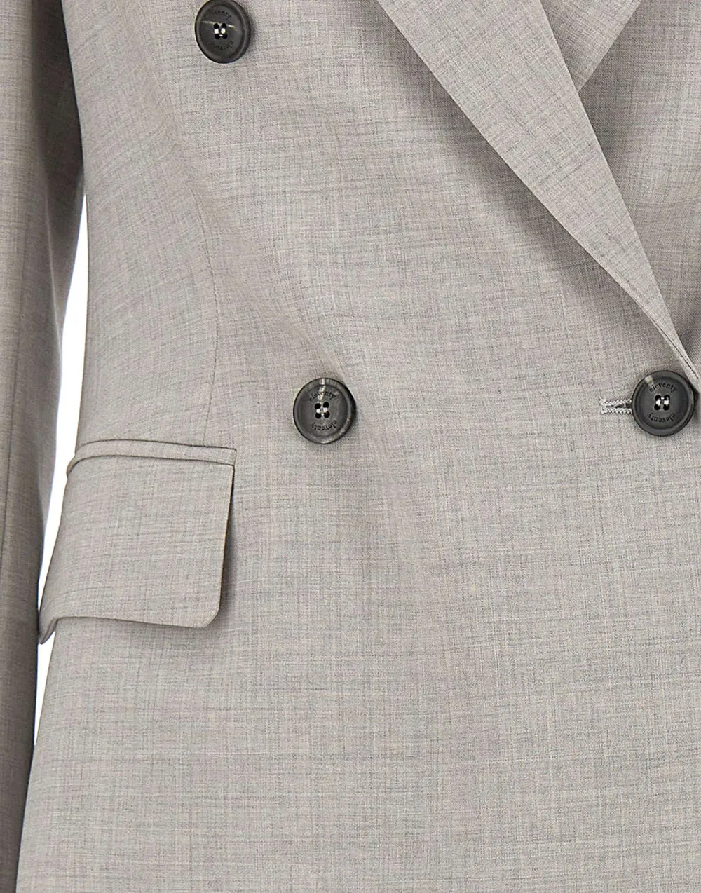 Eleventy Blazer met dubbele rij knopen Grijs