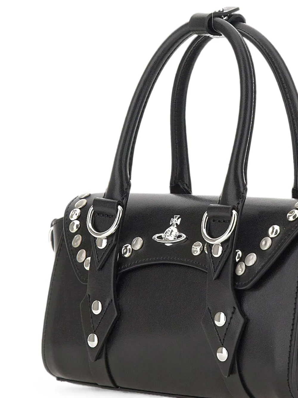 Vivienne Westwood Bettina mini-shopper met studs Zwart