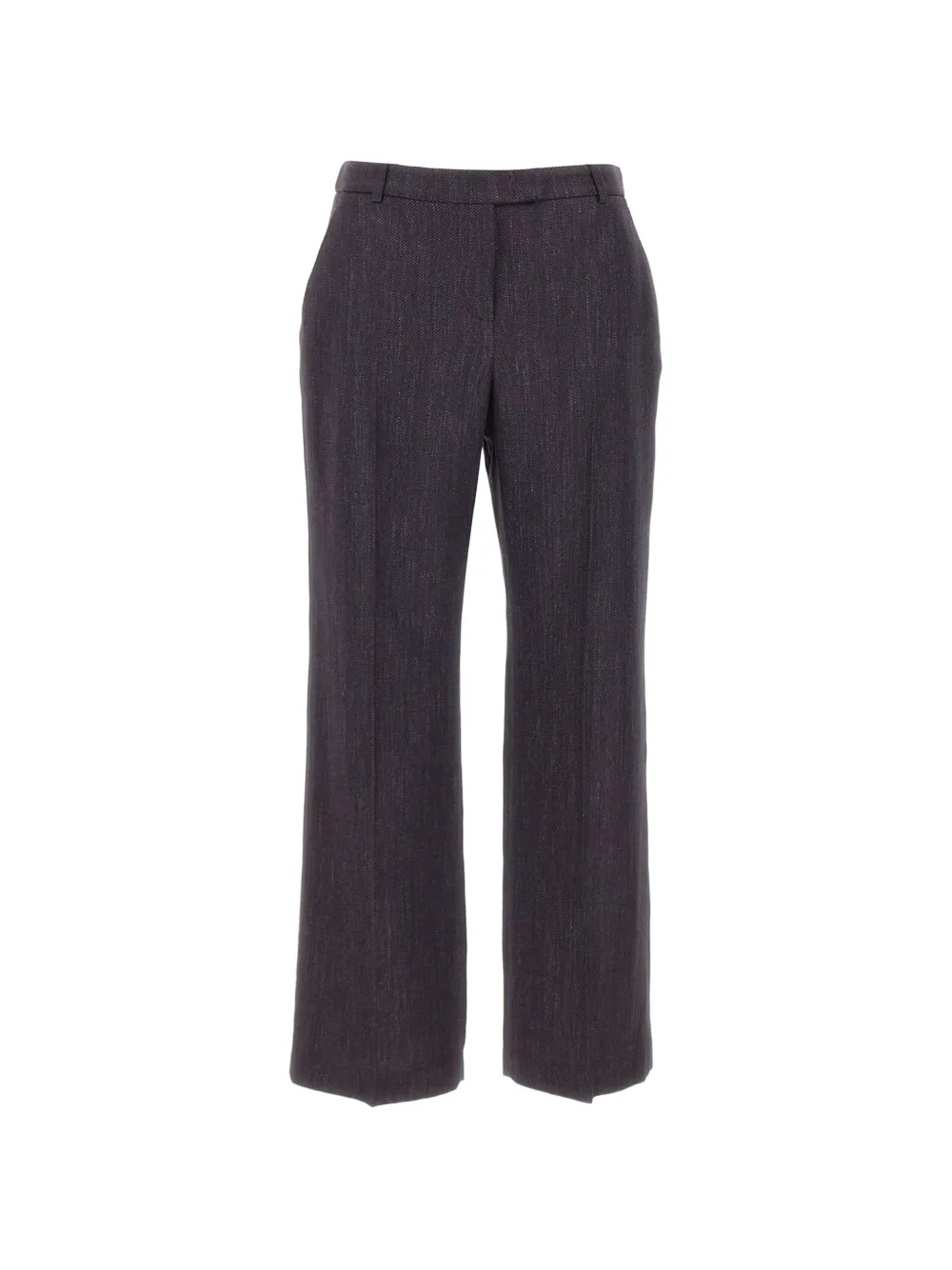 Eleventy pressed-crease straight-leg trousers