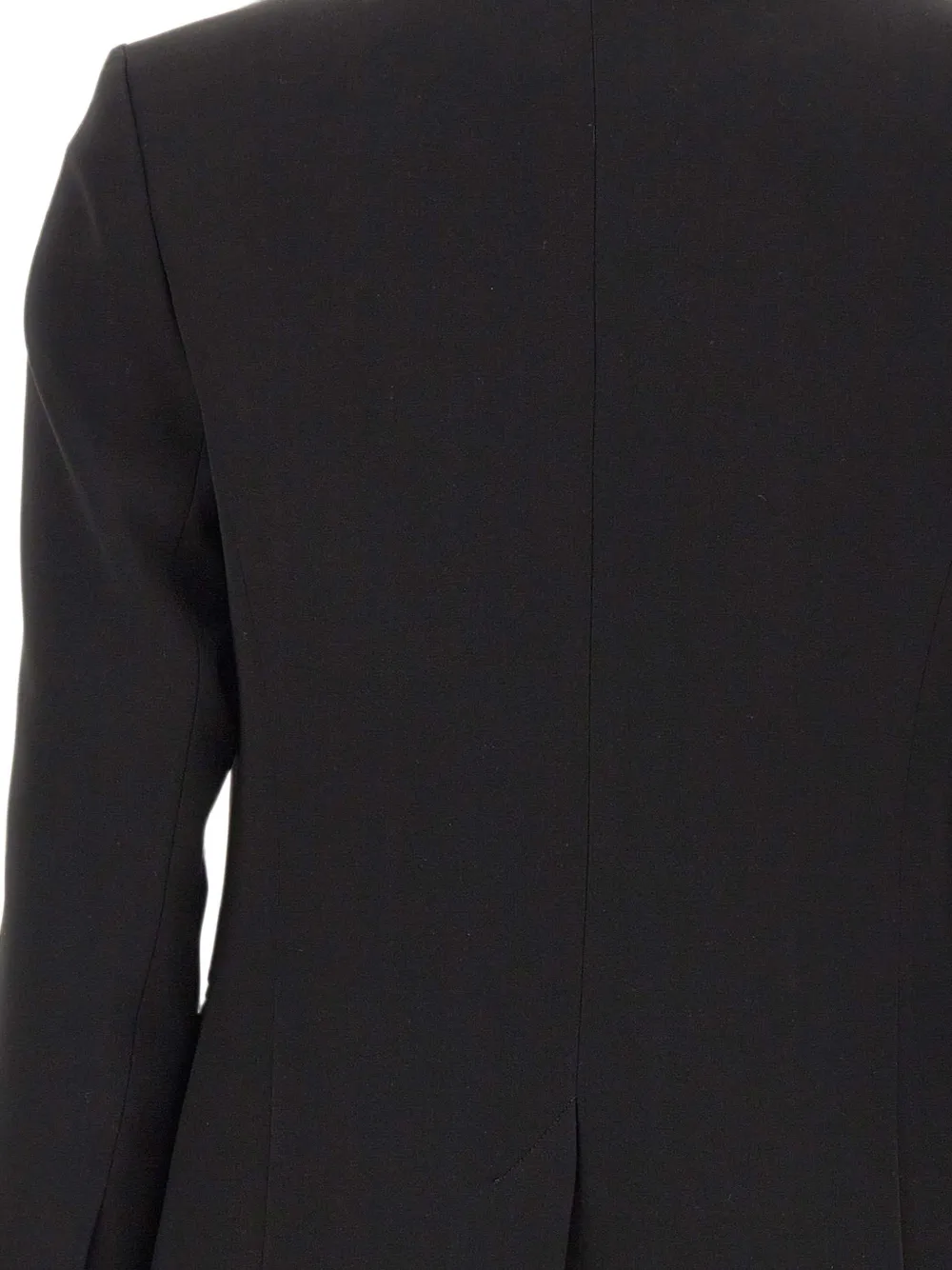Eleventy Zijden smokingblazer Zwart