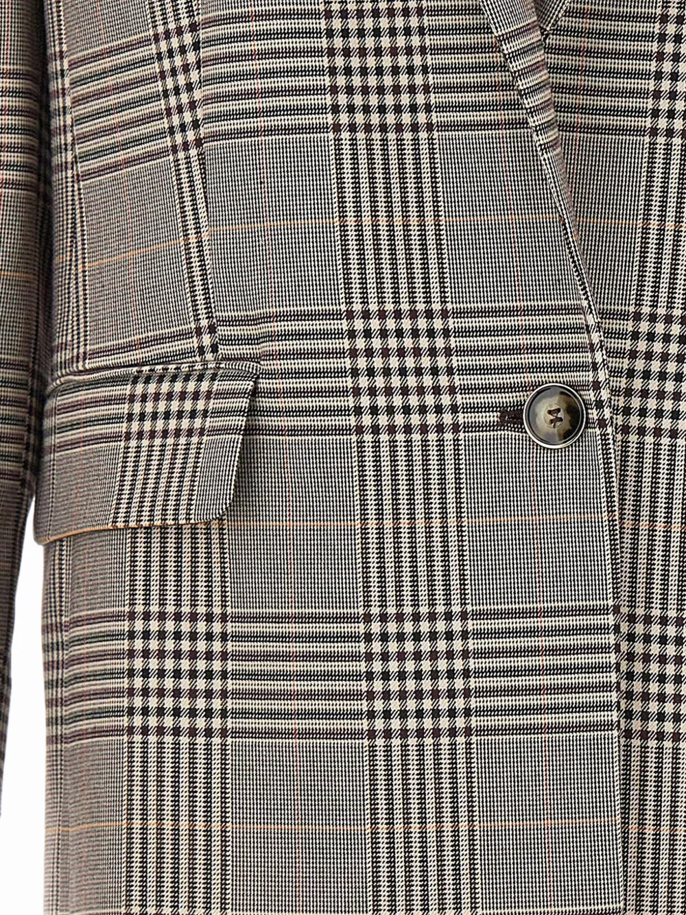 Marella Prince of Wales geruite blazer Veelkleurig