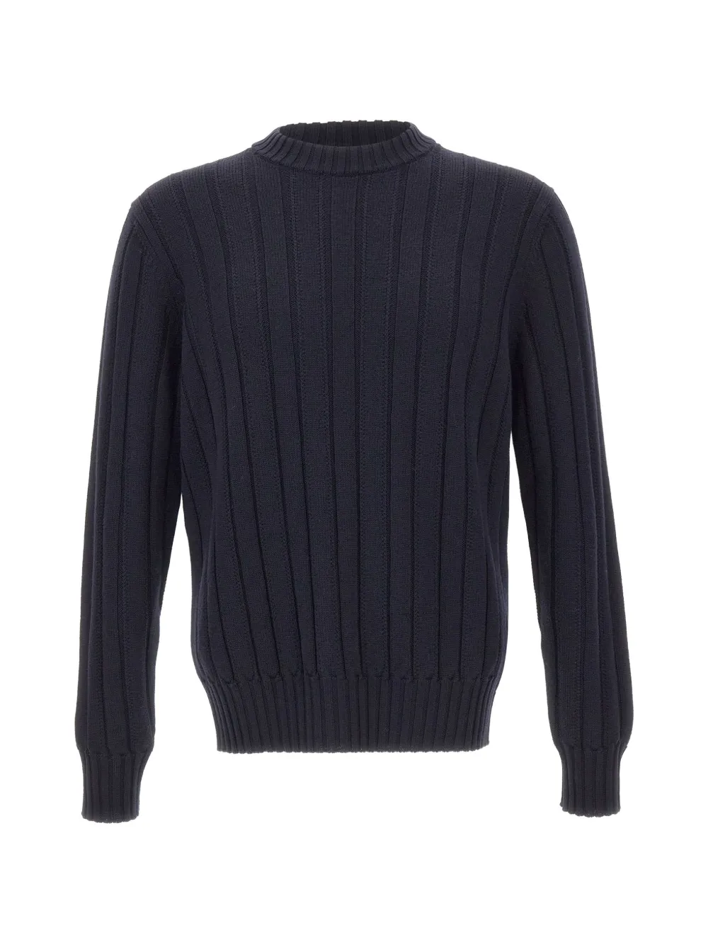 Filippo De Laurentiis ribbed merino-wool sweater - Blau
