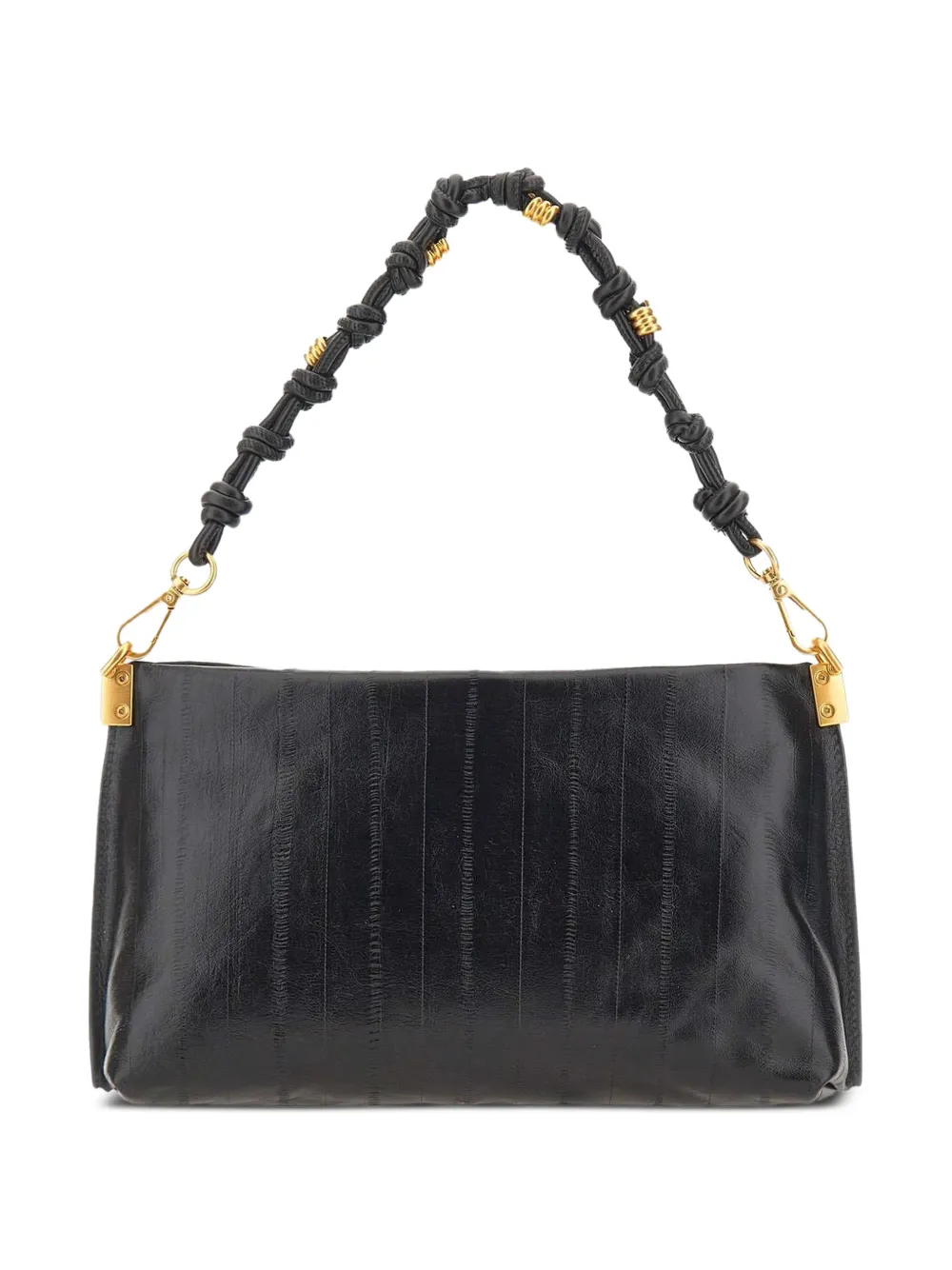 GIANNI CHIARINI Fanny leather shoulder bag - Nero