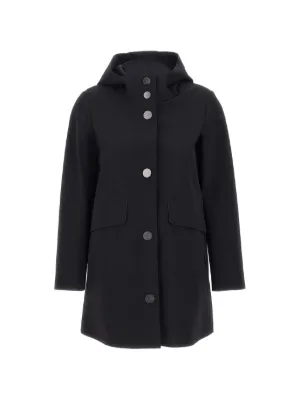 Woolrich ダブルトレンチコート | ブルー | FARFETCH JP