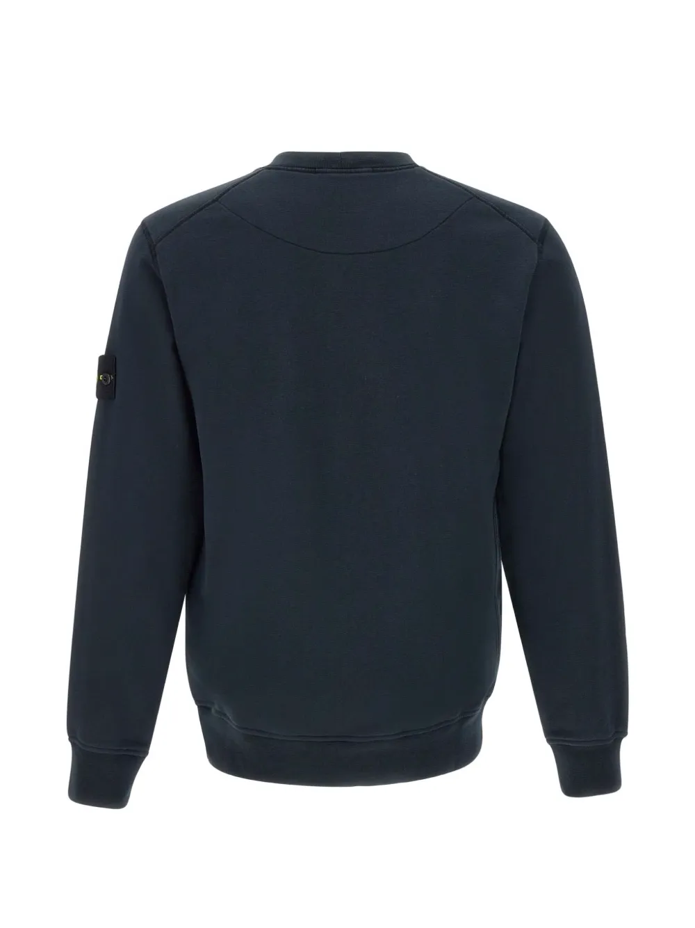 Stone Island logo-patch sweatshirt Blauw
