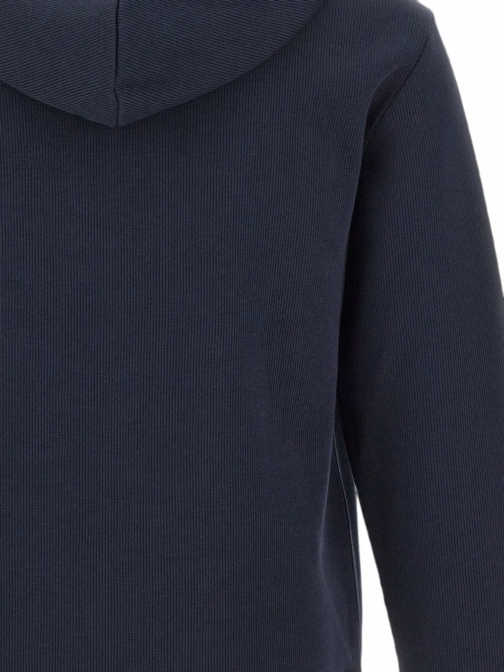 Ea7 Emporio Armani Hoodie met logopatch Blauw