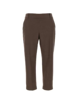 Hermès Pre-Owned Corduroy knee-patch Trousers | Brown | FARFETCH