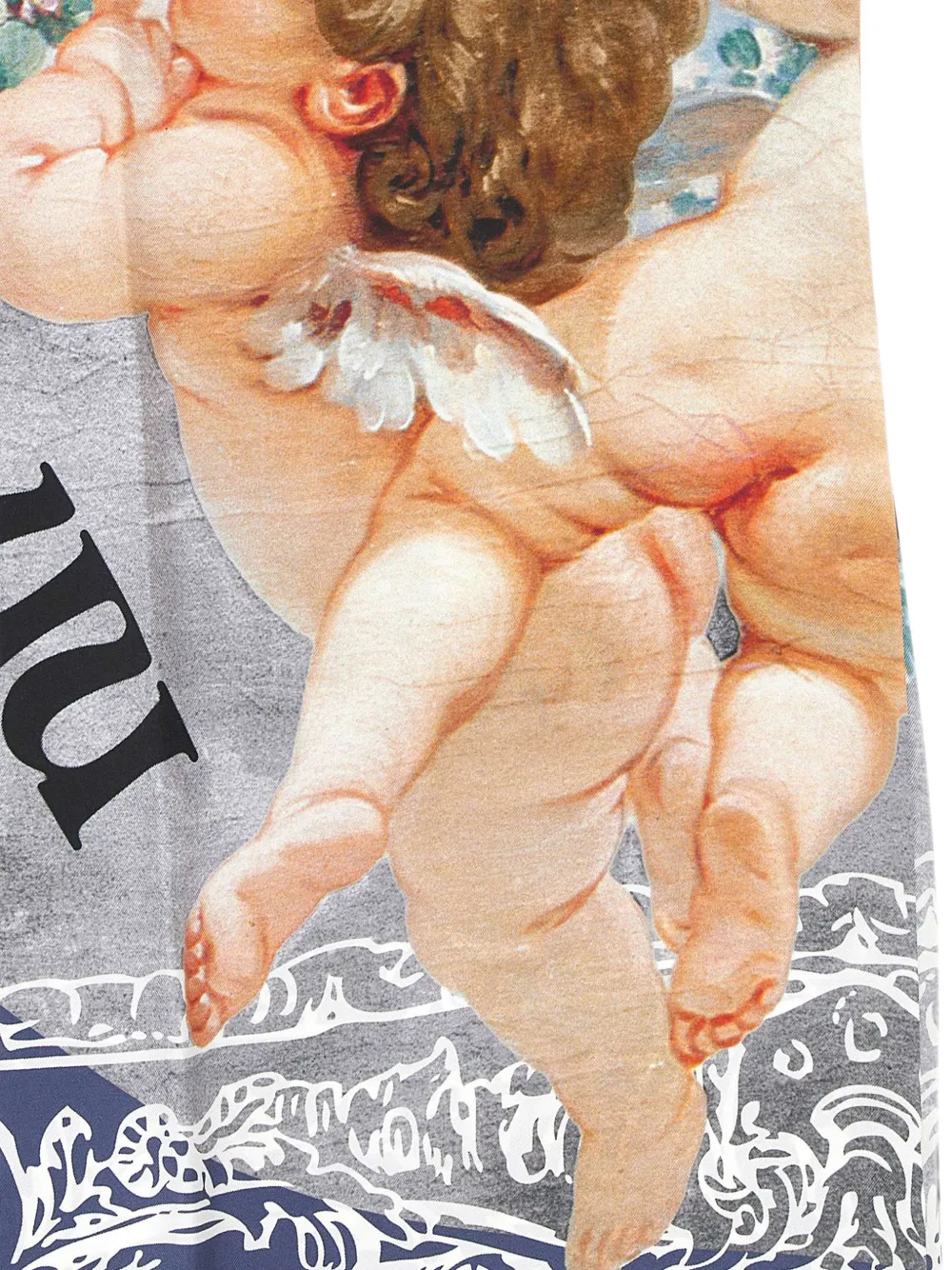 Vivienne Westwood Primavera Cherubs sjaal Grijs